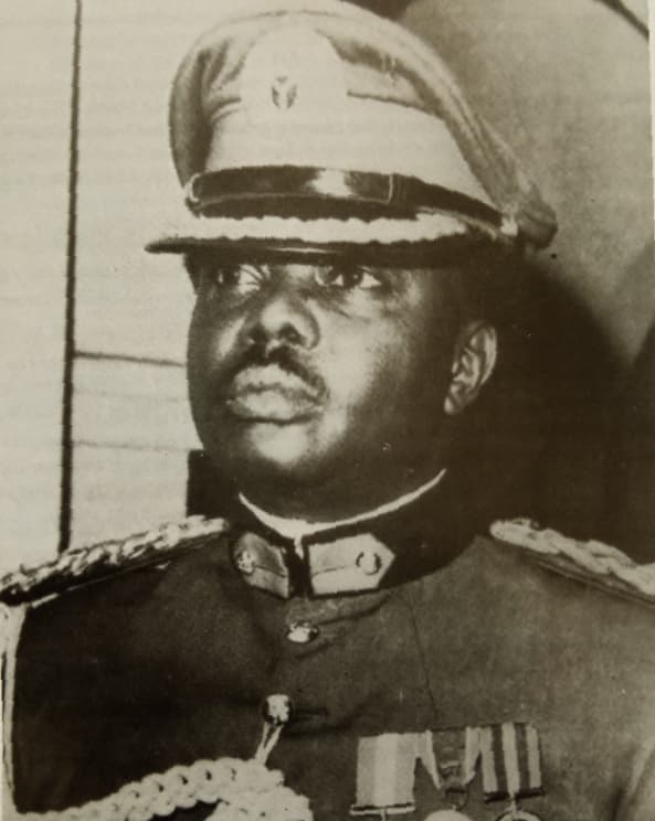 Nigeria's first military coup — archival photograph