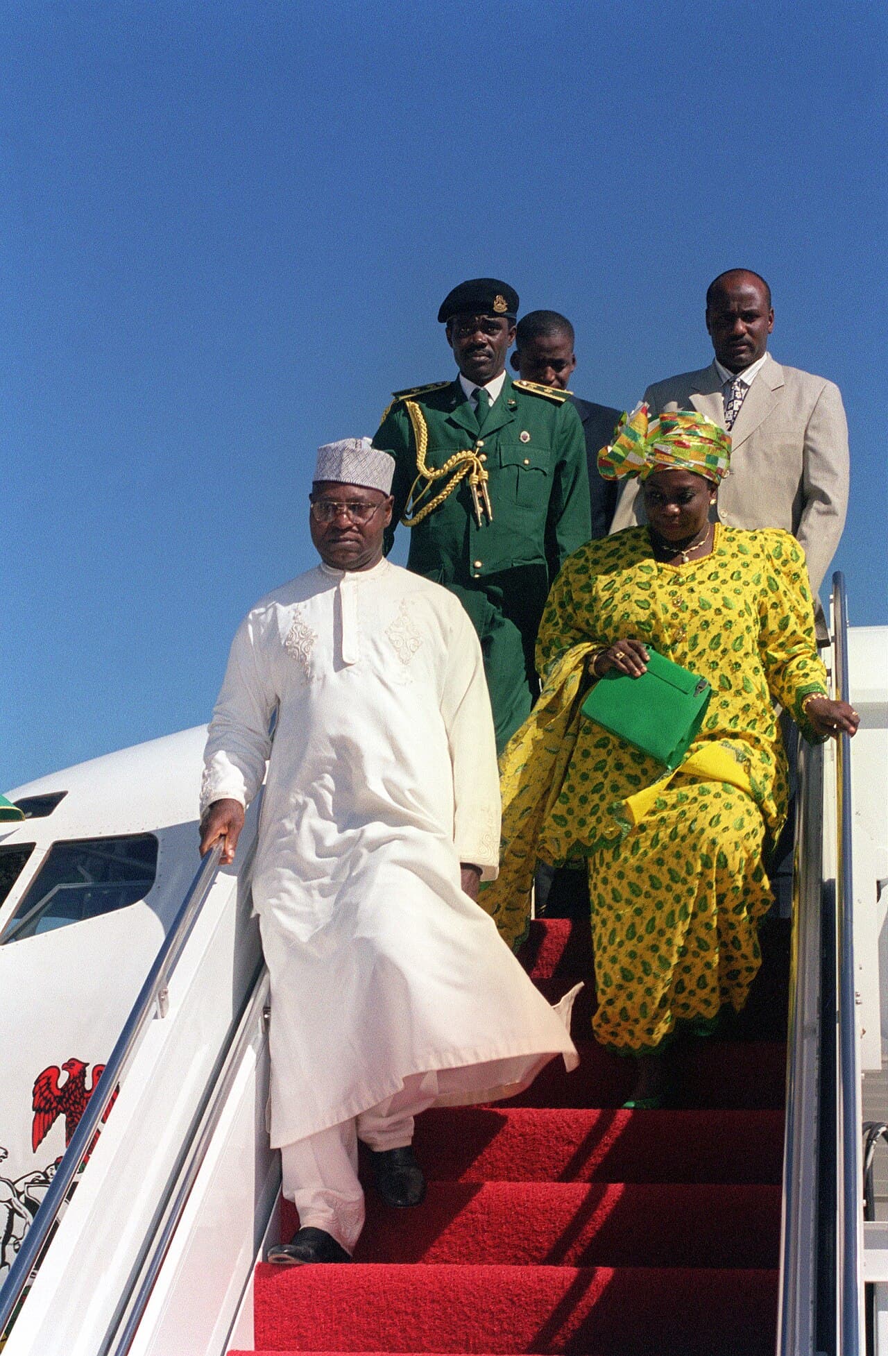 Abacha dies suddenly — archival photograph