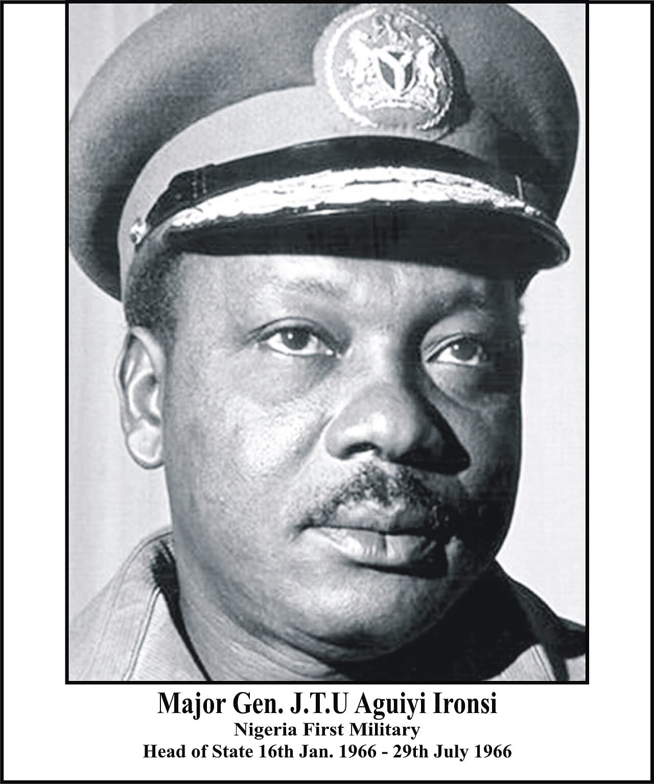 Counter-coup removes Ironsi — archival photograph