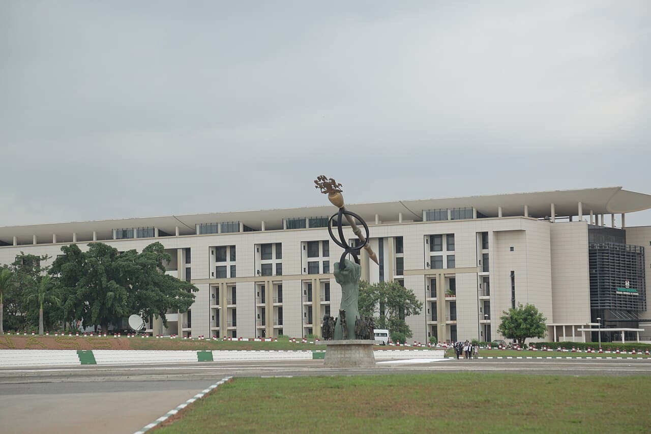 Obasanjo sworn in; Fourth Republic begins — archival photograph